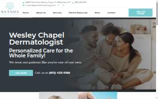 Nyanda Dermatology website