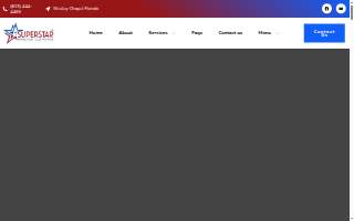 Superstar Window Cleaning website