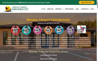 Wesley Chapel Chiropractic, Dr. Jeff Kirschner website
