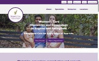Women's Care website