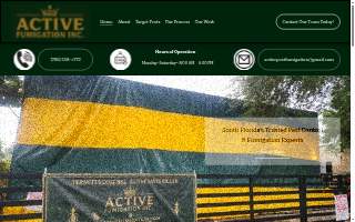 Active Fumigation INC website