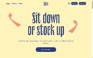 Bar Bucce website