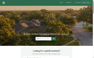 Big Dawgs Tree Service and Arbor website