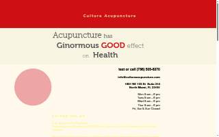 Culture Acupuncture website