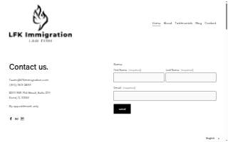 LFK Immigration PA of West Little River website
