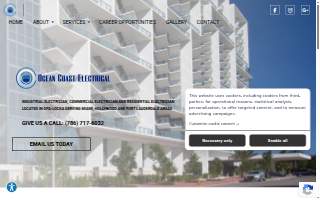 Ocean Coast Electrical of West Little River website