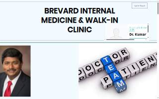 Brevard Internal Medicine & Walk-In Clinic website
