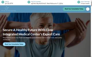 Clow Integrated Medical Center (formerly, Clow Chiropractic) website