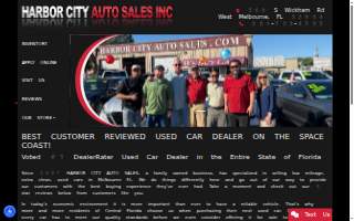 Harbor City Auto Sales of West Melbourne website