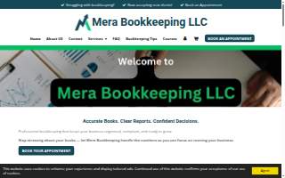 Mera Bookkeeping LLC of West Melbourne website
