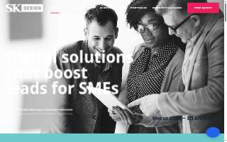 SKDesign Agency website