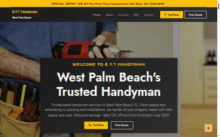 B.Y.T Handyman West Palm Beach website
