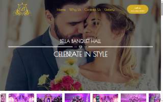 Bella Banquet Hall website