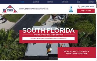 Complete Roofing Solutions Inc. website