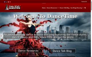 Dancing Brush Studio website