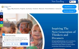 Inspiring Kids Academy of West Palm Beach website