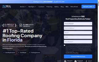 Neal Roofing & Waterproofing website