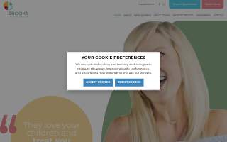 Brooks Orthodontics website