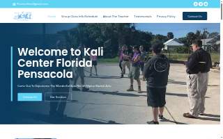 Kali Center Florida- Pensacola of West Pensacola website