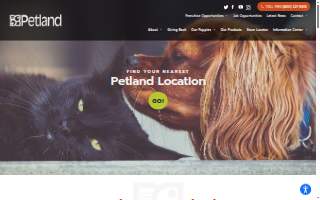 Petland website