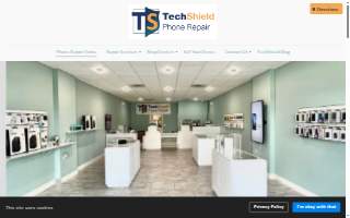 TechShield Phone Repair of West Pensacola website