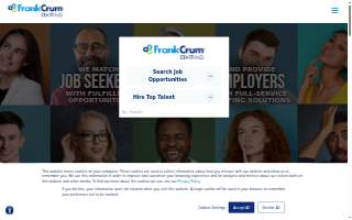 FrankCrum Staffing Pinellas County of Palm Harbor website