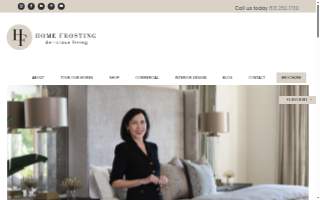 Home Frosting: interior design, made in USA gift / decor shop website