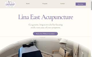 Lina East Acupuncture of Westchase website
