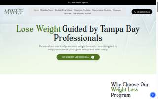 Medical Weight Loss Tampa of Westchase website