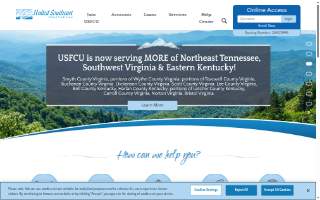 USF Credit Union website