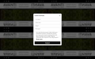 Avanti Furniture website