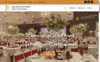 Bonaventure Ballrooms website