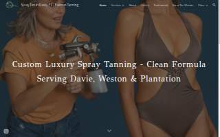 Fashion Tanning website
