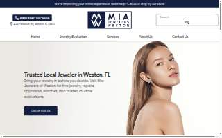 Mia Jewelers of Weston website