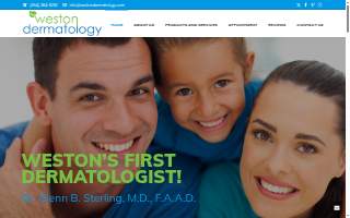 Weston Dermatology LLC website