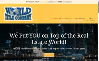 World Title Company website
