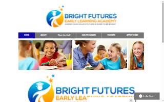 Bright Futures Early Learning Academy website