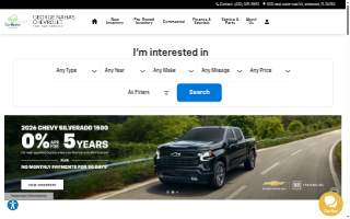 George Nahas Chevrolet, INC. website