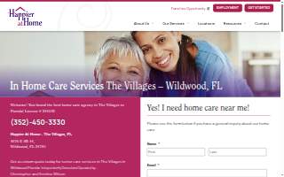 Happier At Home - The Villages website