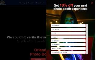 Magic Booth Photo of Wildwood website