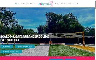 Paw Petting website
