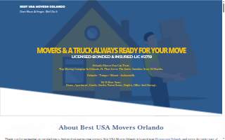 Best USA Movers Orlando website