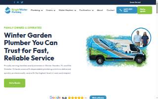 Brightwater Plumbing of Orlando website