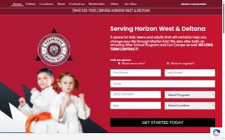Chophouse Martial Arts - Horizon West website