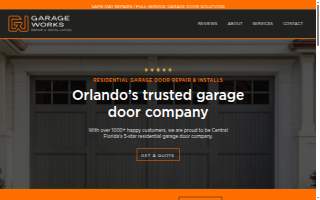 Garage Works website