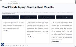 Injury LawStars website