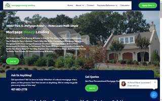 Mortgage Money Lending, Inc. of Winter Garden website
