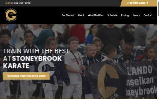 Stoneybrook Karate website