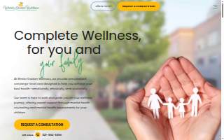 Winter Garden Wellness website