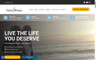 ChiroWorks, LLC website